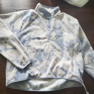 Hollister Co Camel Fleece  Jacket for women's size medium pink and purple shades